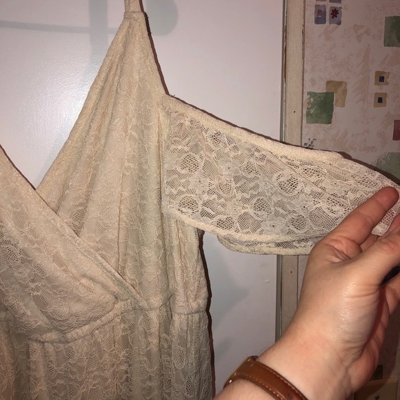 Off white Torrid dress - Picture 3 of 4